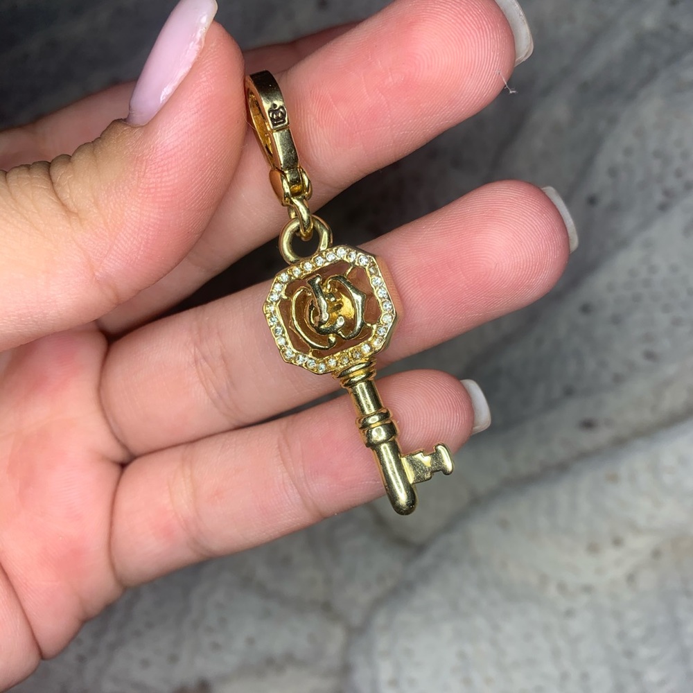Juicy couture key charm